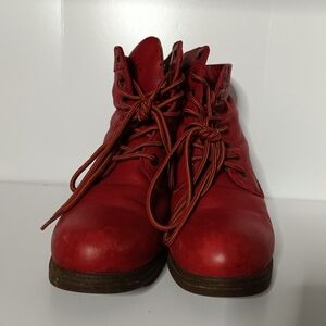 Hiking Boots Kodiak Women's Leather Waterproof Red Thinsulate Lace Up Sz 10